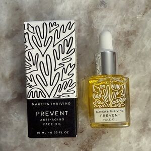 Naked and Thriving Prevent Anti-Aging Face Oil Brand New in Box